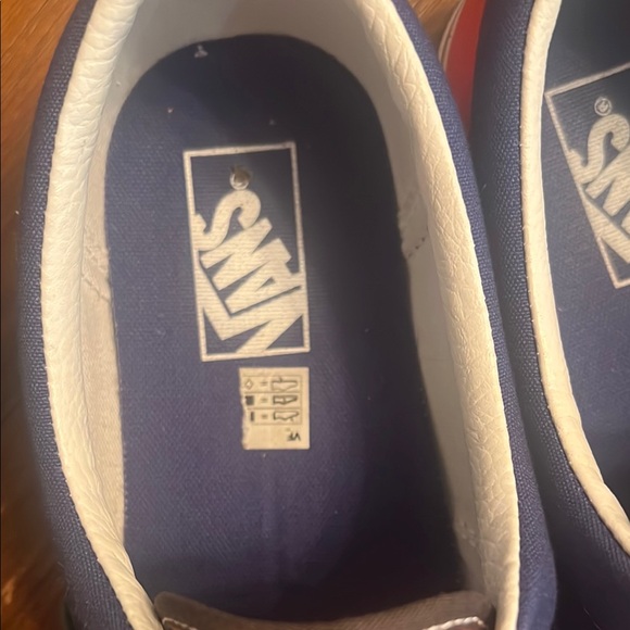 Vans Colorful Low-Top Sneakers with Red Laces - Picture 3 of 7